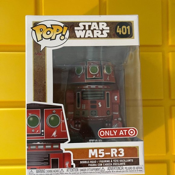 Funko Pop Star Wars M5-R3 #401 Vinyl Figure - Picture 8 of 8